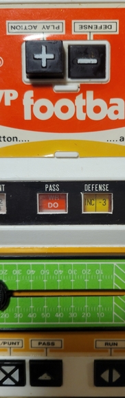 Vintage 1978 Galoob MVP Football Hand-Held Game. Good Condition. Tested/works! - Picture 8 of 8